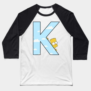 Simpsons letter Baseball T-Shirt